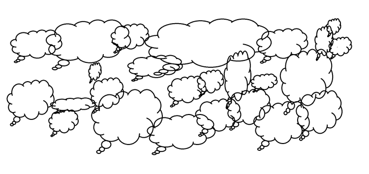 Thought bubbles