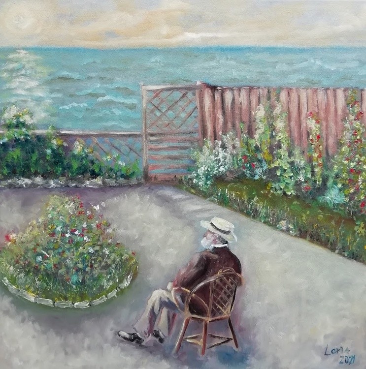Chatting with Monet