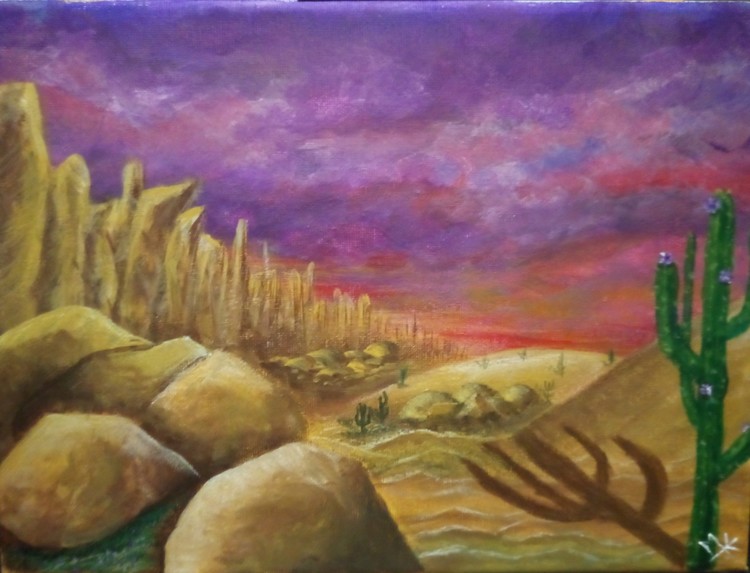 Purple Desert