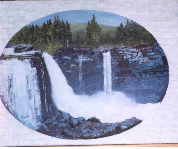 Mahood Lake Falls