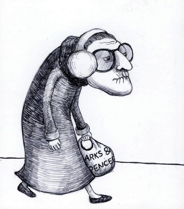 An old lady