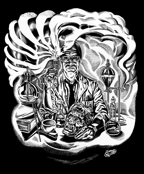 The RE-ANIMATOR (FREE FRAMING/ FREE SHIPPING!)
