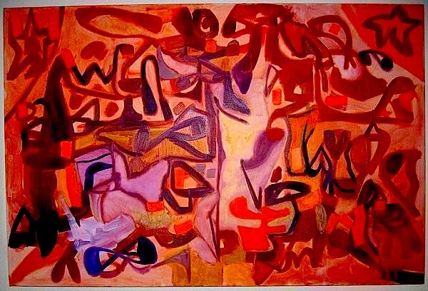  24x36 aBsTrACt OiL PaINtinG