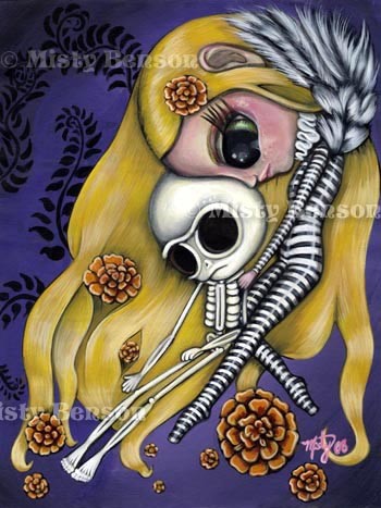 Going Home - El Dia de Los Muertos Art