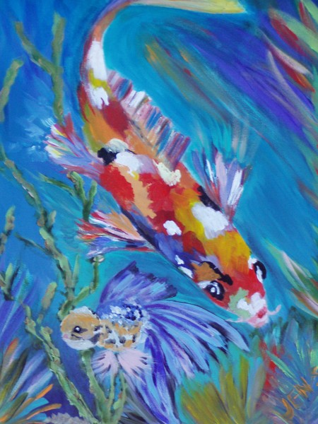 Rainbow Koi