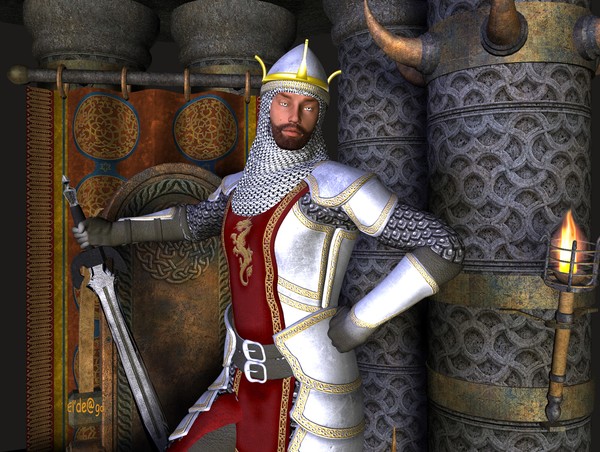Portrait of a King