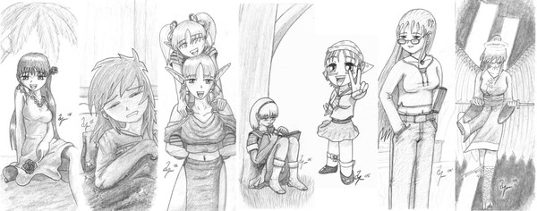 Grouped bookmarks