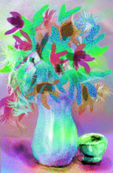 pyschodelic flowers