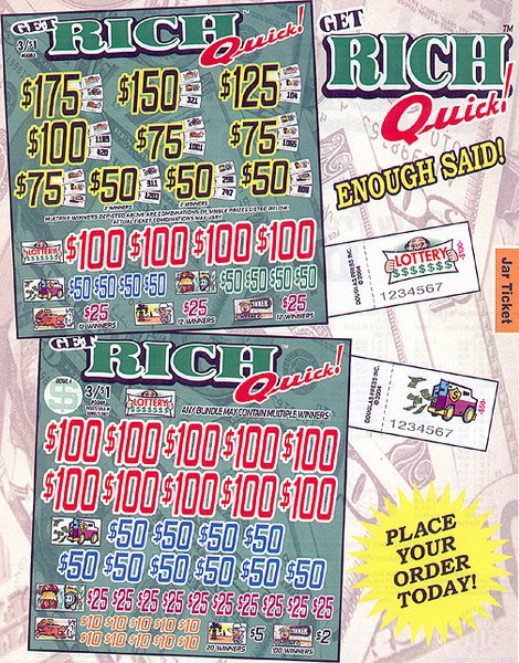 Get Rich Quick game & ad