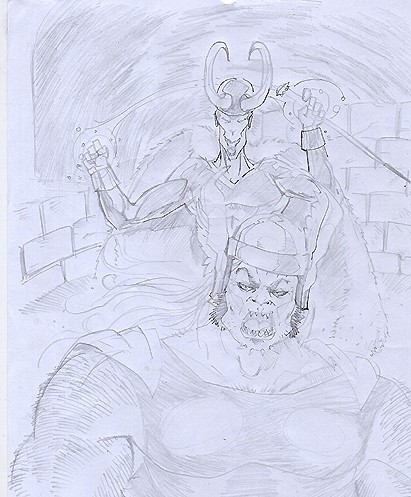 Loki and the Thunder Troll