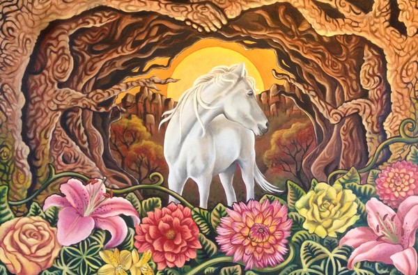 Desert on a horse with no name