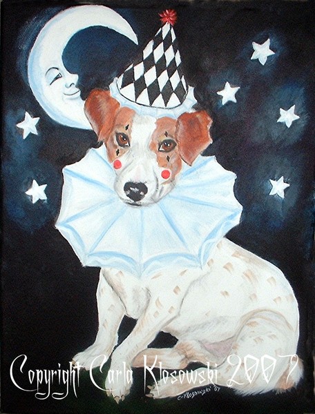 Doodle the Clown Dog