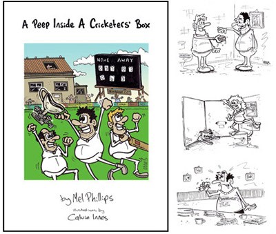 A Peep Inside A Cricketers Box Pics