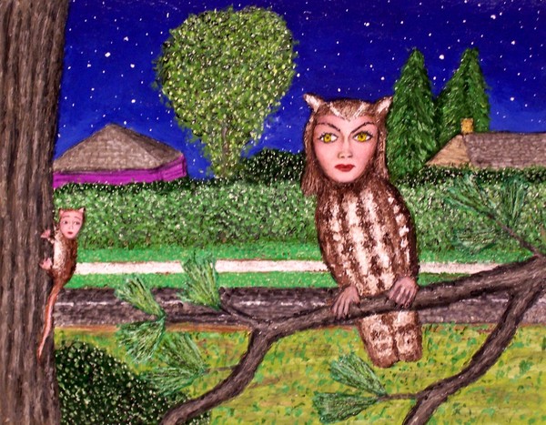 Miss Owl and Miss Mouse