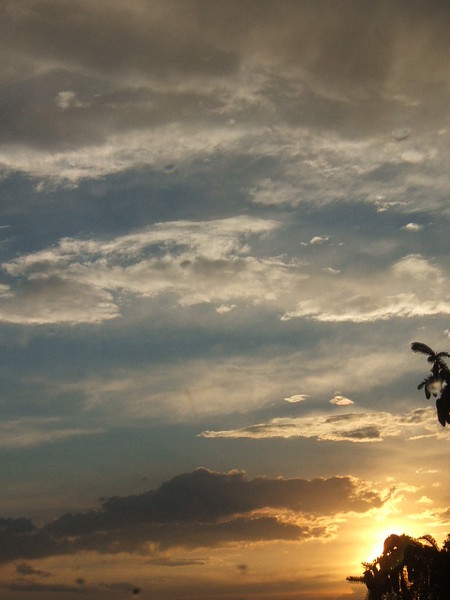 Sunset clouds
