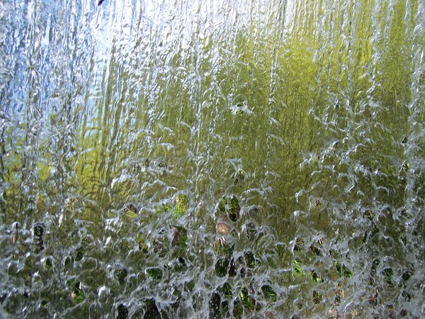 Behind a Waterfall