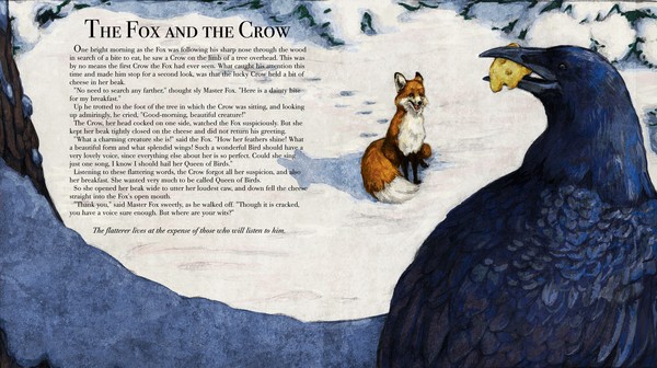 Aesop's Fables: The Fox and the Crow