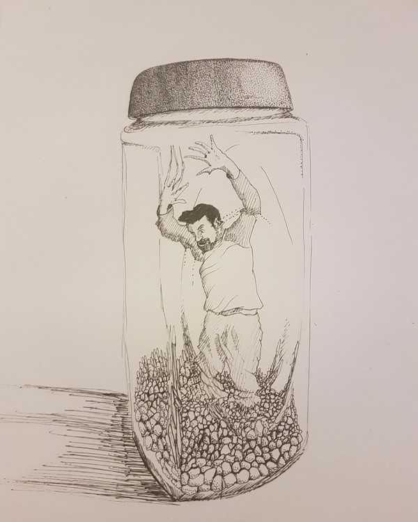 me in a coffee jar!