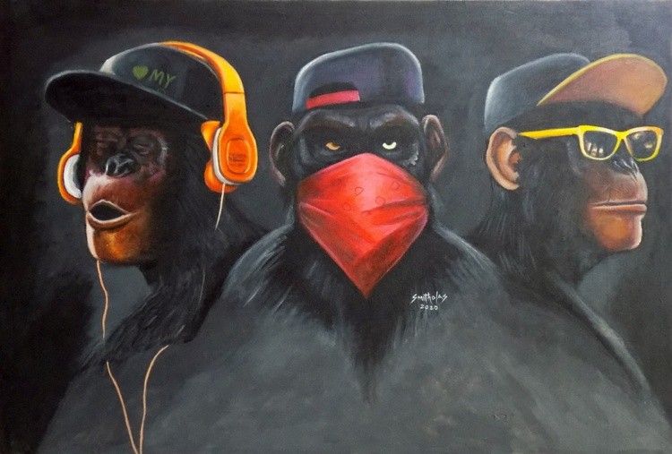 Hear no evil,Speak no Evil,See no Evil