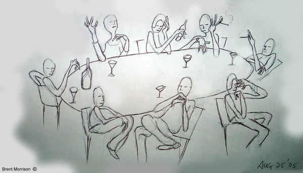 The Philosophy Table sketch