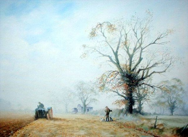 Autumn ploughing