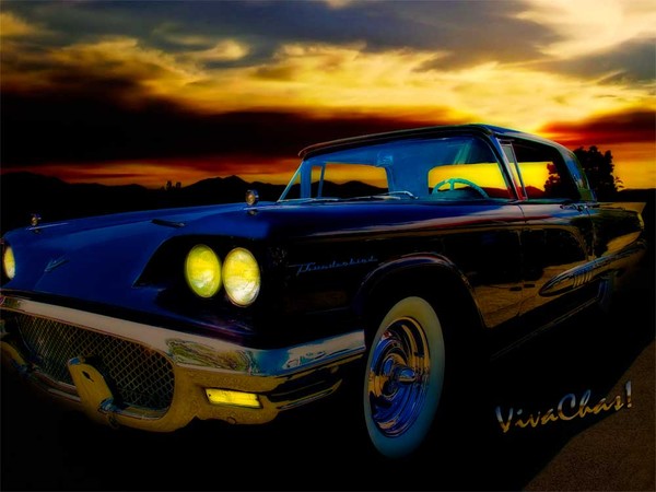 58 T-Bird in Black
