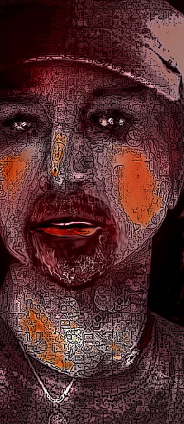 mapping the face...