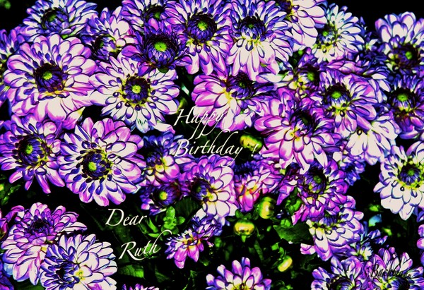  Happy Birthday dear Ruth !