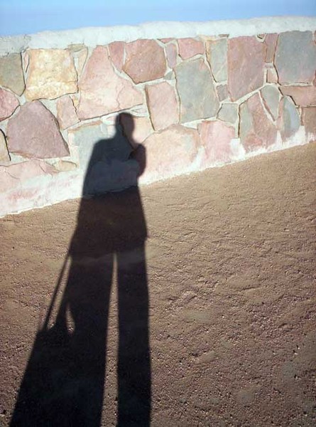 My Shadow on the Pikes Peak Summit