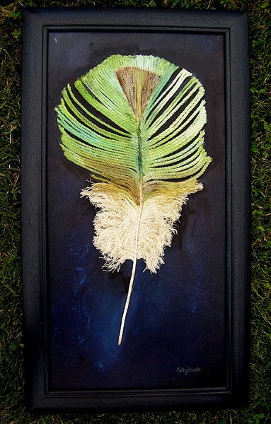 Small Peacock Feather