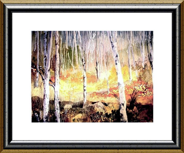 Aspens In The Fall - SOLD©