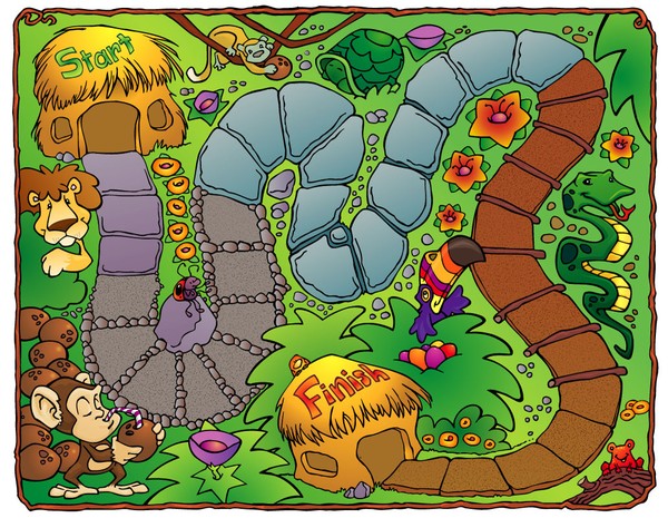jungle game art