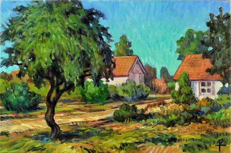 Landscape With Storage Bldgs 12x18 2