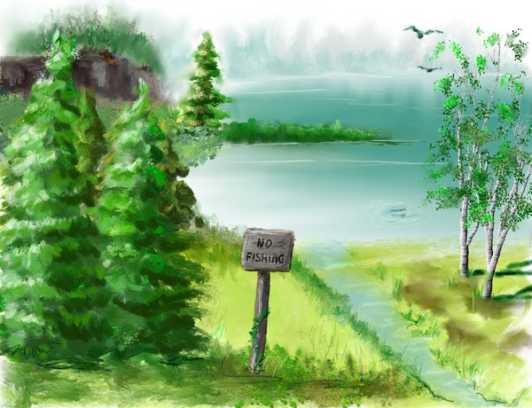 no fishing