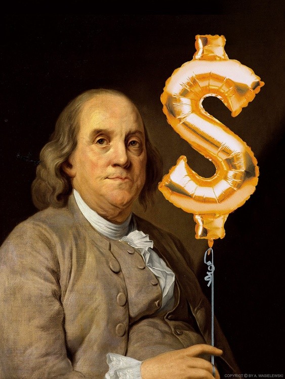 Ben Franklin Duplessis money is in the air