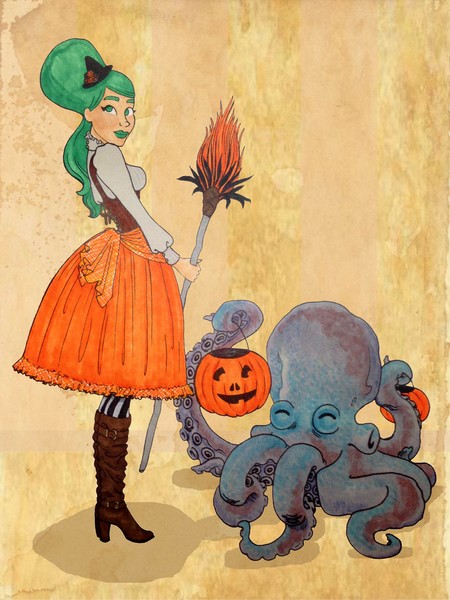 Otto and Victoria fan art