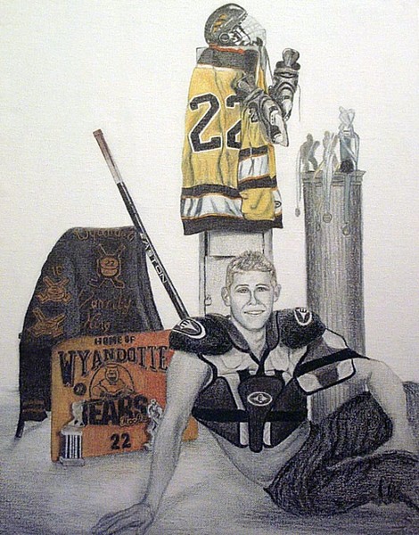 Hockey portrait