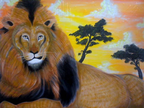 Lion In The Sun