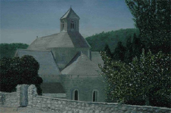 abbaye de Senanque in oil and organics 1