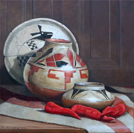 Rabbit Bowl and Pepper by K Henderson