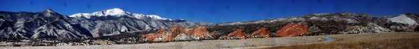 Pike's Peak Back-Drop for Garden of the Gods