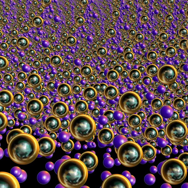 Into the Edge of the Bubble Swarm