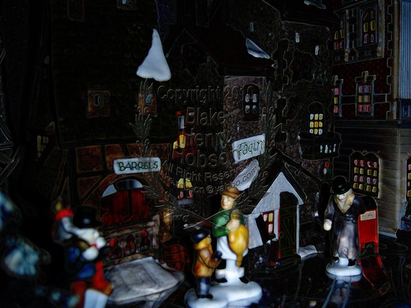 Department 56 Christmas Village Digital Art