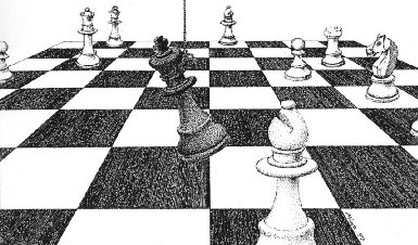 Echecs, le suicide du roi