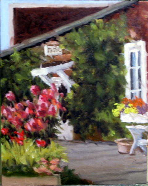 On the Patio