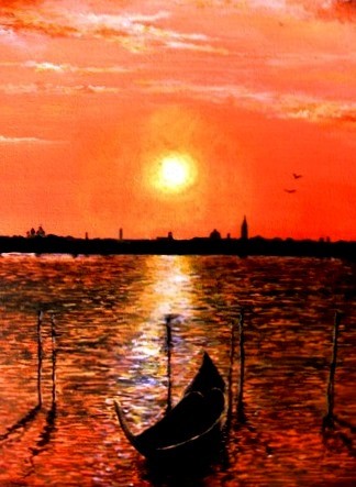 Amber Sunset