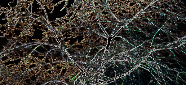 Neon Tree Branches 