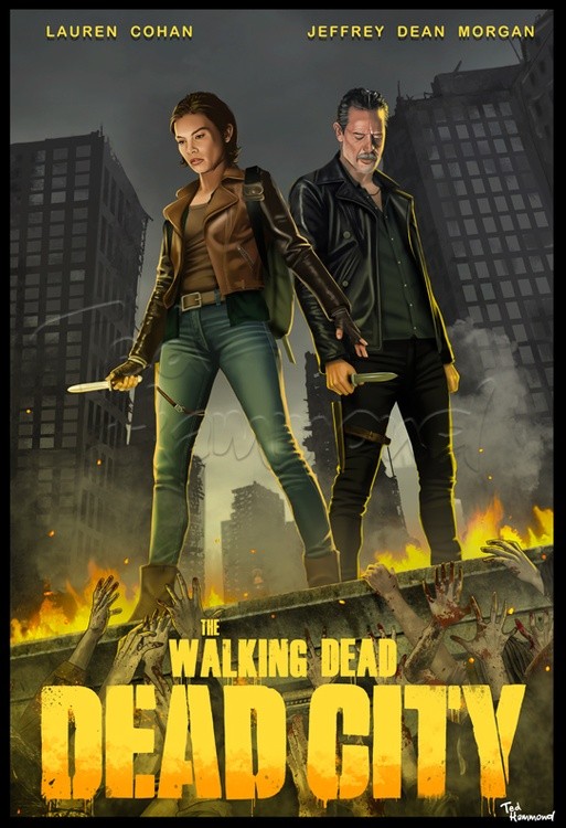 The Walking Dead-DEAD CITY by Ted Hammond