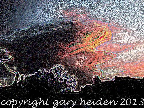 Sunset Thunder Head