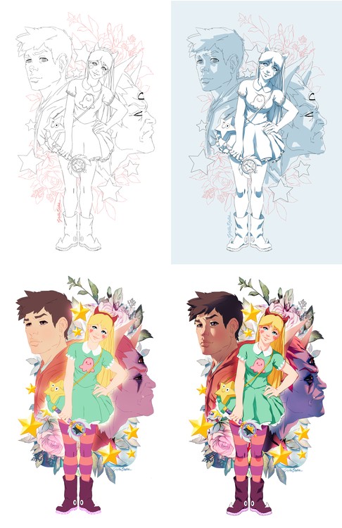 Star Butterfly (process)